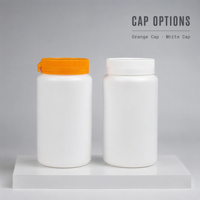 Flacon HDPET de 160 ml avec bouchon inviolable et pulvérisateur à pompe, pour vitamines, suppléments, capsules et comprimés, emballage personnalisé en couleur