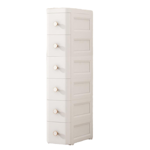 Nuovo armadio da cucina a fessura europeo da 20CM con carrucola mobile in plastica multistrato, Design moderno, tipo di cassetto per la casa - Product Image 4