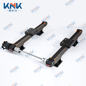 <span class=keywords><strong>Portique</strong></span> d'axe KNK manipulant le module linéaire à courroie synchrone Module linéaire muet à grande vitesse Table coulissante Guide linéaire alternatif - Product Image 3