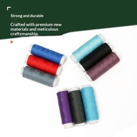 Fil à coudre en polyester multicolore, petit rouleau, moderne, pour la maison, bricolage, fabrication artisanale, accessoires, aiguille