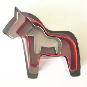 <span class=keywords><strong>Emporte</strong></span>-pièces en forme de <span class=keywords><strong>cheval</strong></span> de dessin animé avec des motifs de bénédiction, parfaits pour les occasions spéciales des enfants - Product Image 1