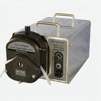 Pompe péristaltique industrielle à faible pression avec moteur CC sans balais, OEM, 0,46-12 L/min, certifiée RoHS CE ISO, matériaux ABS/SS