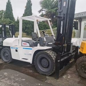 Carretilla elevadora de segunda mano TCM FD100 usada de 10 toneladas con buen mantenimiento a buen precio - Product Image 1