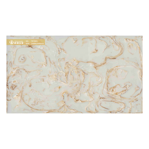 סיני מלאכותי טראצו שיש אריחי אבן שולחן למעלה קוורץ לוח אבן השיש אבן - Product Image 1