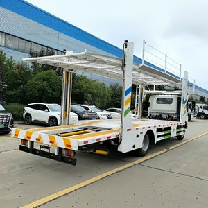 รถบรรทุกขนส่งรถยนต์ ISUZU 700P ขายดี พร้อมลิฟท์ไฮดรอลิกสำหรับขนส่งรถยนต์ - Product Image 6