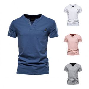 Camiseta informal de algodón de estilo japonés para hombre y mujer, de verano, con corte ajustado y bolsillos - Product Image 4