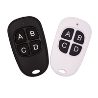 Télécommande Duplicatrice 433 MHz à 4 Boutons avec Coque ABS pour Portes de Garage – Contrôle à Distance Face-à-Face