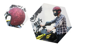 Casco de Motocicleta Unisex Certificado por DOT, Diseño Abierto con Acabado Brillante ABS, para Todas las Estaciones - Product Image 4