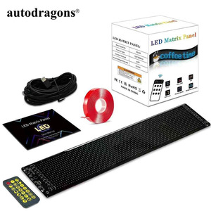 Letreros LED Publicitarios Brillantes y Desplazables para Camionetas F150 Ranger, Panel de Píxeles LED Flexible USB 5V para Ventana de Camioneta - Product Image 4