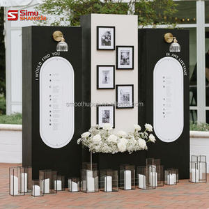 Support de toile de fond portable en acrylique couleur personnalisée pour la présentation de costumes, idéal pour les baptêmes de bébé, les baby showers et les fêtes d'anniversaire - Product Image 5