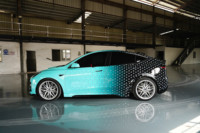 Nouvelles pièces automobiles Tesla Model Y Kit carrosserie en fibre de carbone sèche semi-complète Pare-chocs Jupes latérales Aileron arrière Capot 2021-2023