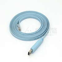 DYTECH-Chip FTDI 2 en 1, Micro USB RS232, Cable de consola de enrutador Serial RJ45, para Dispositivo de cine/Huawei, ordenador, impresora