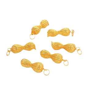 yitongsy Método Antiguo para Preservar el Color Dorado, Lo Bueno Viene Uno Después del Otro, Colgante de Cacahuete Sólido, Accesorios DIY - Product Image 5