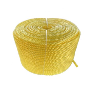 Cordon torsadé en polypropylène polypro, cordon en polyéthylène flottant jaune, 100 pieds, 1/4" - Product Image 6