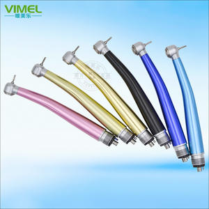 Turbine dentaire légère à haute vitesse avec bouton-poussoir et tête en alliage anti-reflux - Product Image 3