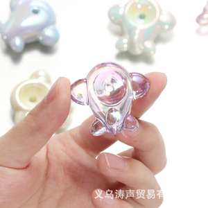 Acrylic Airplane <b>Beads</b> With Holes For Jewelry Making Summer Colorful Loose <b>Beads</b> <b>Plastic</b> Lucite Craft Accessories - Product Image 3
