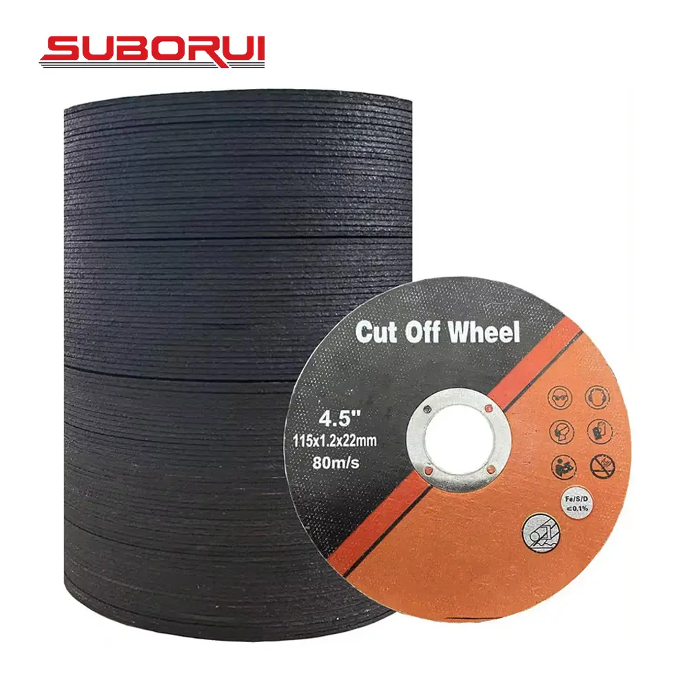 SUBORUI Metal Cutting discs abrasive tools cut off wheel 115mm 4.5 inch metal cutting disc for stainless steel