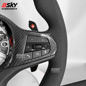 Volante Personalizado Universal de Fibra de Carbono y Gamuza para <span class=keywords><strong>BMW</strong></span> Serie G20 G28 G30 G38 G80 G82 M3 <span class=keywords><strong>320i</strong></span> 330i 330e 340i 540i I f g - Product Image 4
