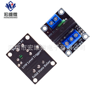 Module de relais micro-SSR Hongwei 1 canal 5V CC basse tension 250V 2A avec bornier pour contrôle industriel - Product Image 4