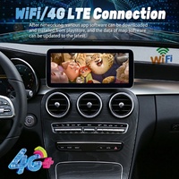 Écran ultra-fin Android pour Mercedes Benz V W447 GLC X253 W205 X Class C Class W205 C180 C200 C220 C300 C350 Carplay Autoradio