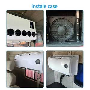 Refroidisseur d'air de type split universel Climatisation électrique <span class=keywords><strong>Parking</strong></span> de voiture Climatisation 12v24v pour camion - Product Image 2