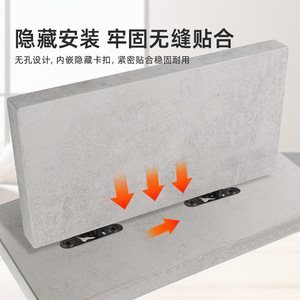 ตัวเชื่อมแผงโลหะ Shengshimingxin สีดำกันเมทัล ติดตั้งง่าย สไตล์โมเดิร์นเรียบง่าย - Product Image 1