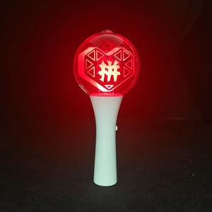 Shenzhen K-pop Acrylique Armée Bombe Logo Personnalisé Officiel Marque Lightstick Acclamations Glow Stick Avec LED RGB Lumière Pour Événements Concert - Product Image 4