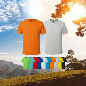 เสื้อยืดออกกำลังกายผู้ชายแบบขายส่ง ผ้าแห้งเร็ว ระบายอากาศได้ดี เป็นมิตรกับสิ่งแวดล้อม ไม่หด ไม่ยับ ผลิตจากโพลีเอสเตอร์ 100% - Product Image 3