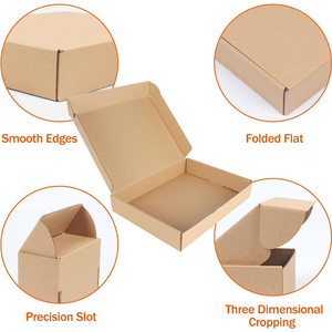 Cartone personalizzato per abbigliamento in carta Kraft per imballaggio di <span class=keywords><strong>vestiti</strong></span> in cartone per spedizione in movimento scatola di cartone - Product Image 3