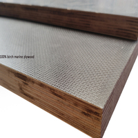 Panneau de contreplaqué marin en bouleau stratifié HPL de 18 mm, imperméable et antidérapant, style design moderne