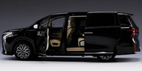 Dongfeng Forthing V9 1:18 Nouveau modèle de véhicule en alliage moulé sous pression de haute qualité avec portes ouvrables et roues mobiles