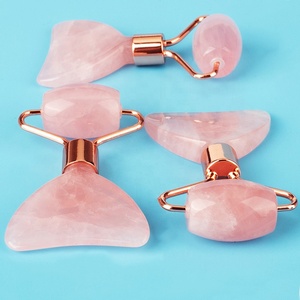 Nouveau Design Multifonction Masque Facial Brosse Rouleau De Jade Naturel Mini Vert Aventurine Eye <span class=keywords><strong>Roller</strong></span> Massager Rose <span class=keywords><strong>Quartz</strong></span> Jade <span class=keywords><strong>Roller</strong></span> - Product Image 4