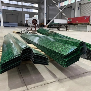 Feuille de Ppgi herbe vert Ral couleur tuiles en acier <span class=keywords><strong>plaque</strong></span> de carbone <span class=keywords><strong>Tole</strong></span> Toiture tôle de toiture galvanisée utilisée pour le toit de conteneur - Product Image 6