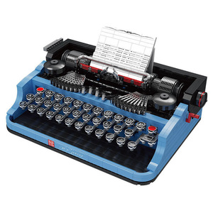 Mould King 10032 - Modelo de Máquina de Escribir Retro Creativa, Juguete Educativo para Niños, Bloques de Construcción de Plástico ABS de Partículas Pequeñas - Product Image 5