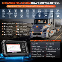 Escáner para Camiones de Trabajo Pesado LAUNCH 2026 CRP129 HD V2 24V con 7 Funciones de Reinicio, Regeneración DPF, Reinicio de Aceite, Codificación de Inyectores