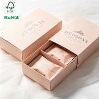 Boîte d'emballage de luxe personnalisée en carton alimentaire avec logo imprimé pour biscuits, bonbons, noix – Boîte tiroir en papier avec grille