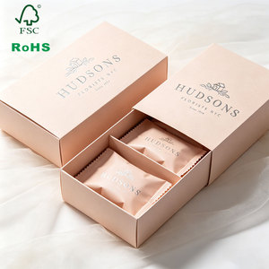 Boîte d'emballage <span class=keywords><strong>de</strong></span> <span class=keywords><strong>luxe</strong></span> personnalisée en carton alimentaire avec logo imprimé pour biscuits, bonbons, noix – Boîte tiroir en papier avec <span class=keywords><strong>grille</strong></span> - Product Image 1