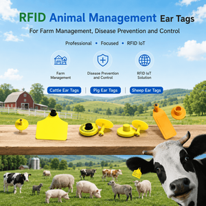 Etichette per Orecchie in TPU per Bestiame, Stampa Personalizzata OEM RFID per Allevamenti - Product Image 4
