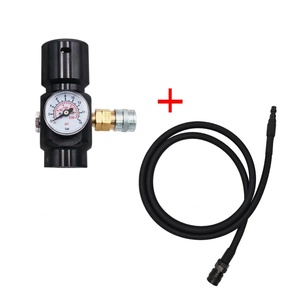 Regulador de Baja Presión de Aleación de Aluminio HPA Air 0-130psi, Accesorios Portátiles, Herramientas Neumáticas, Micro CO2, Estándar Americano OEM - Product Image 3