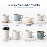 Ensemble tasse et soucoupe en céramique pour expresso, anti-fuite, sans danger pour les aliments, cadeau d'affaires pour les cafés, restaurants, hôtels
