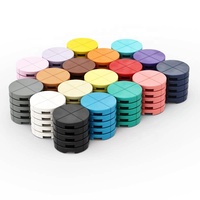 BEBRICKS Série de pièces de construction 25269 Tuile ronde 1x1 Quarter Blocs de construction jouet Star Bricks pièce Wars set pour enfants cadeau