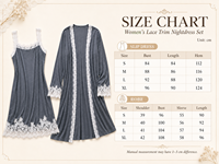 Ensemble Robe de Nuit et Peignoir en Lyocell, Laine et Cachemire pour Femme Glamour – Doux, Léger, Respirant, Dentelle – Vêtements de Nuit OEM ODM Personnalisés