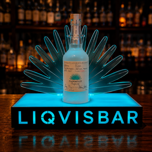 LiqVis Portabottiglie LED Creativo ed Ecologico in Plastica, <span class=keywords><strong>Design</strong></span> Moderno ed Elegante <span class=keywords><strong>VIP</strong></span> per Esposizione Decorativa in Club, Lounge ed Eventi - Product Image 3