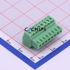 KF2EDGK-2.54-8P Plug-in Terminal Block P=2.54mm Connector ( Connector Type: Plug )( Construction: 1x8P )( Pitch: 2.54mm ) - Product Image 1