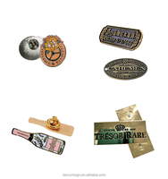 Épinglette de badge en alliage de zinc gravée, plaquée métal, couleur personnalisée, cadeau d'affaires personnalisé, fabrication d'usine