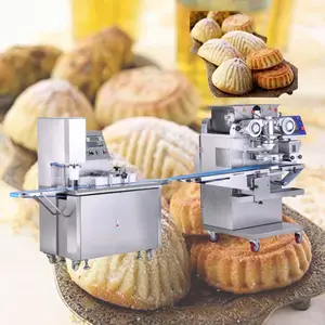 Machine commerciale de fabrication de gâteaux de lune date ligne de production de biscuits maamoul machines alimentaires fournisseur de machines incrustantes