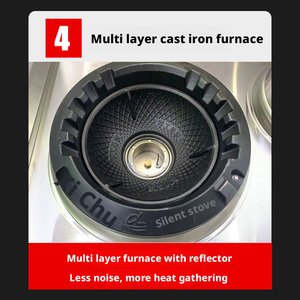 Commercial Energy-Saving High-Flame <strong>Gas</strong> Boiling Stove-Stainless Steel Easy to Clean <strong>Blower</strong> &amp; Flameout Protection NG/LPG - Product Image 5