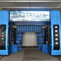 Machine de lavage de voiture électrique professionnelle Risense automatique avec séchoir à air et brosses de roue