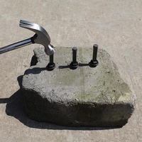 Outils de brisage de roche, séparateur de pierre manuel, cales de fendage de pierre de 32 mm et 34 mm