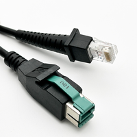 Câble d'alimentation USB 12V vers RJ50 personnalisé pour scanner, imprimante IBM, terminal de point de vente